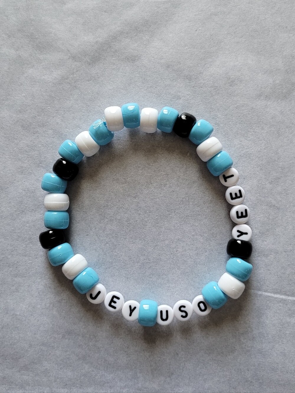 WWE Jey Uso YEET Bead Bracelet